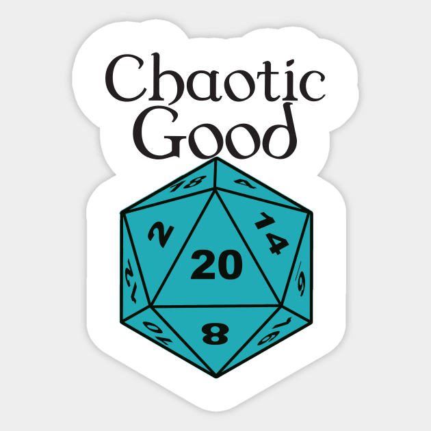 Chaotic Good Sticker by DennisMcCarson